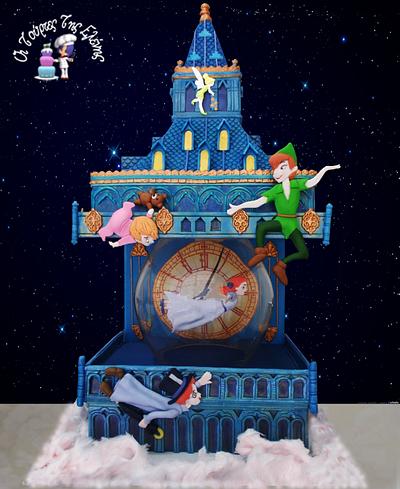 Peter Pan "never grow up" - Cake by Moustoula Eleni (Alchemists of cakes)