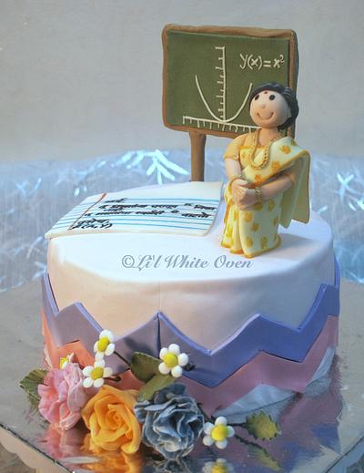 For a Math Teacher - Cake by Gauri Kekre