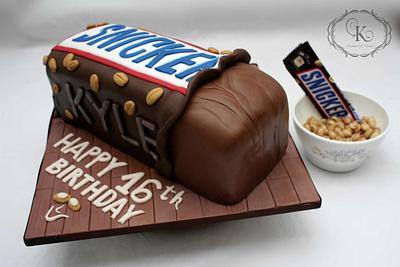 Snickers anyone?.. - Cake by Karolina Andreas 