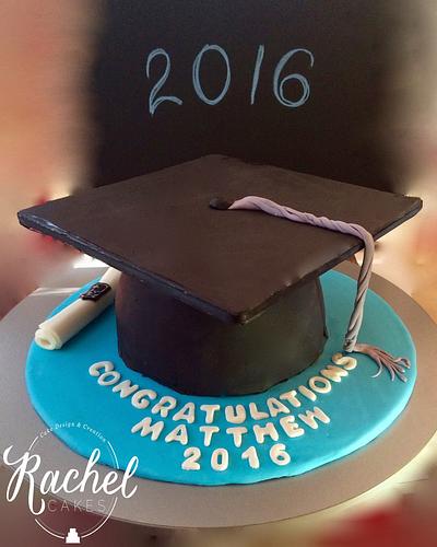Grad Cap - Cake by Rachel~Cakes