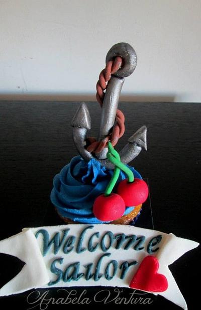 Welcome Sailor Cupcake - Cake by AnabelaVentura