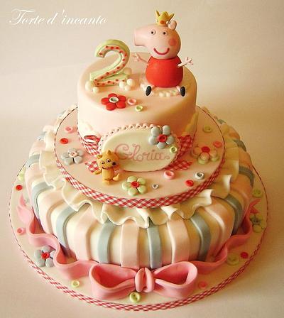 Peppa pig - Cake by Torte d'incanto - Ramona Elle