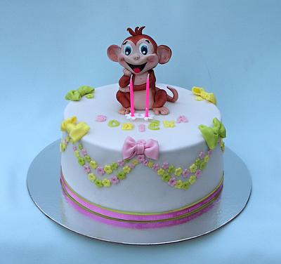 Monkey for Sona - Cake by Zuzana Bezakova
