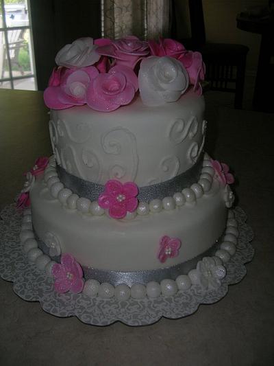 Anniversary cake - Cake by k_mackinnon25