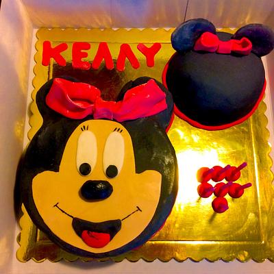 Minnie mouse cake  - Cake by Dora Th.