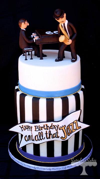 And All That Jazz! - Cake by Cuteology Cakes 