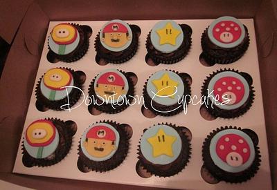 Super Mario Bros. Cupcakes - Cake by CathyC