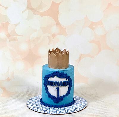 Royal smash cake - Cake by soods