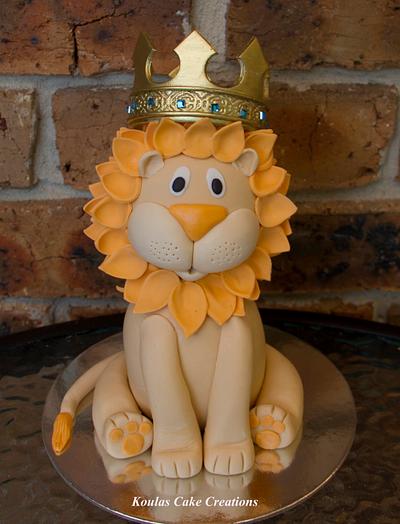 Cecil the Lion King - Cake by Koulas Cake Creations