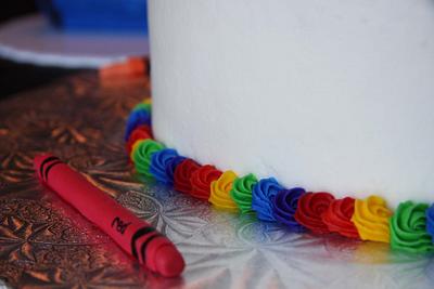 Crayons - Cake by Andrea