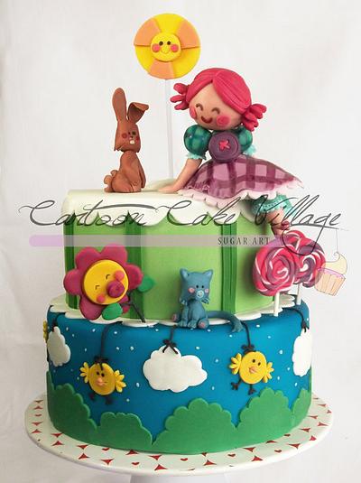 Liludori's World - Cake by Eliana Cardone - Cartoon Cake Village