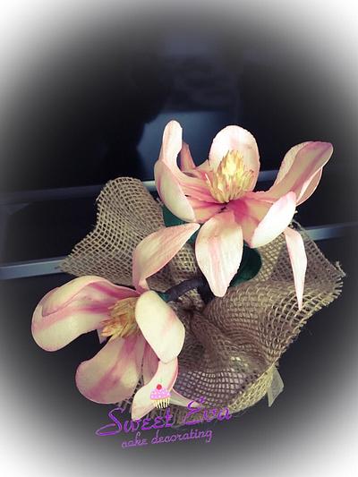 Magnolia flower - Cake by ana ioan