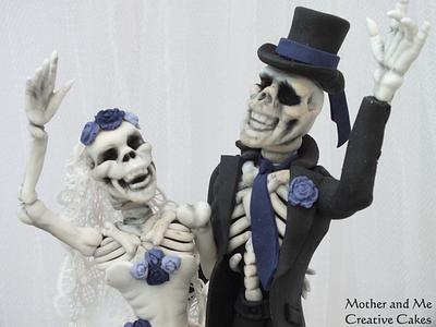 Til Death Do Us Part Wedding Cake - Cake by Mother and Me Creative Cakes