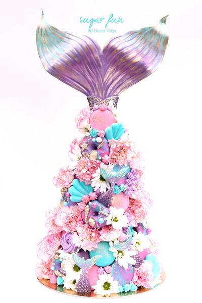 Magical mermaid - Cake by Sugar Fun Cakes by Diana Vega