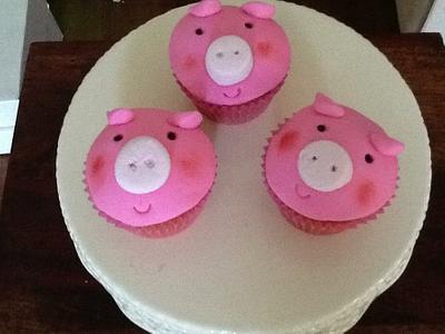 Piggy Cupcakes - Cake by Lisascakes