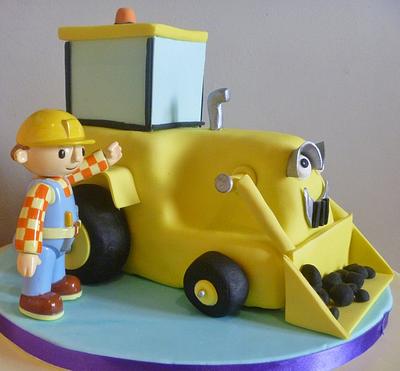 Scoop and Bob the Builder - Cake by Sally O'Rourke