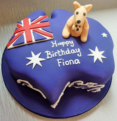 Australia Cake - Cake by Amazing Grace Cakes