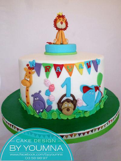 Jungle cake - Cake by Cake design by youmna 