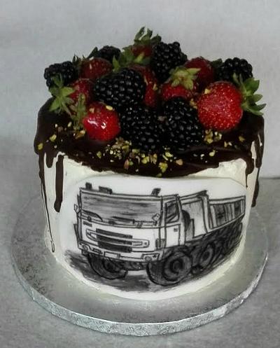 Truck - Cake by Anka