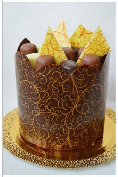 Small chocolate cake - Cake by m.o.n.i.č.k.a