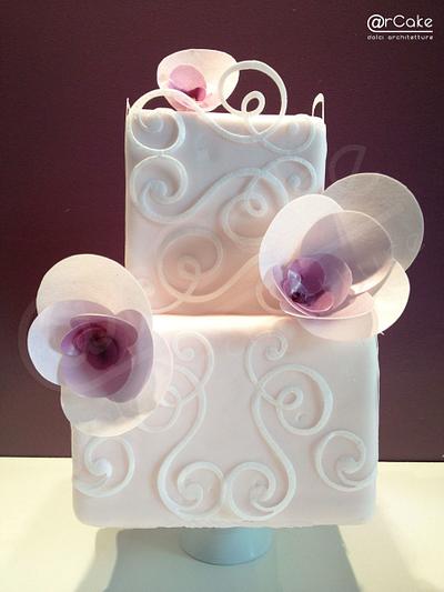 fondant and wafer paper - Cake by maria antonietta motta - arcake -