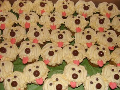 Dog themed cupcakes - Cake by Sandra