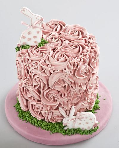 ribbon rose - Cake by Dolci Architetture