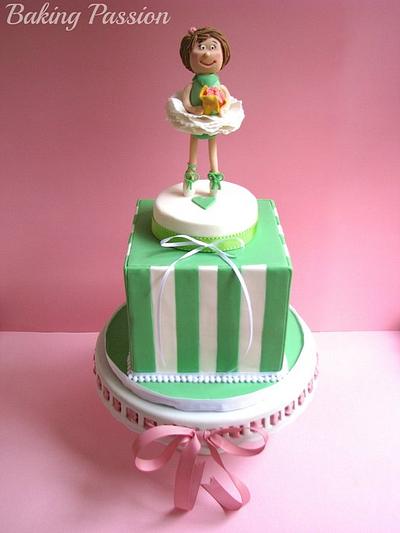 Miss Sienna Ballerina - Cake by BakingPassion
