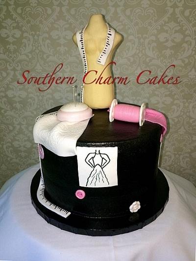 Seamstress Cake - Cake by Michelle - Southern Charm Cakes