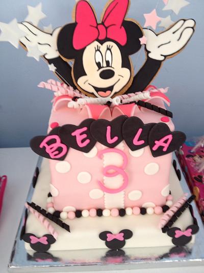 Minnie surprise 2! - Cake by Sugared Tiers 