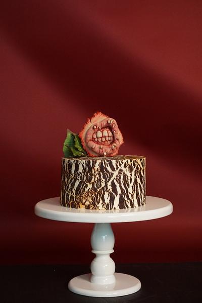 Wild Crackled Caked - Cake by Duygu Tugcu