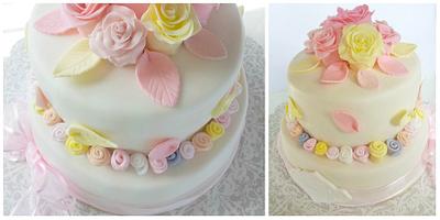 Dreamy Floral Cake - Cake by miettes