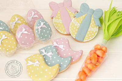 Easter cookies - Cake by Las dulces recetas de Mari
