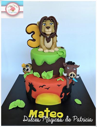 LION KING CAKE  - Cake by Dulces Mágicos de Patricia