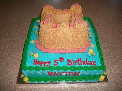 Lego Castle Cake - Cake by caymancake
