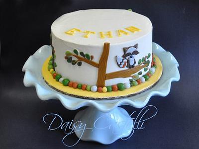 carter-s forrest friends cake - Cake by DaisyCastelli