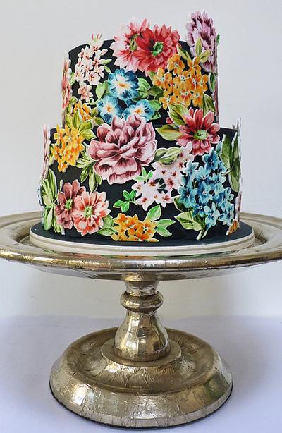 Florabunda - Cake by Natasha Collins