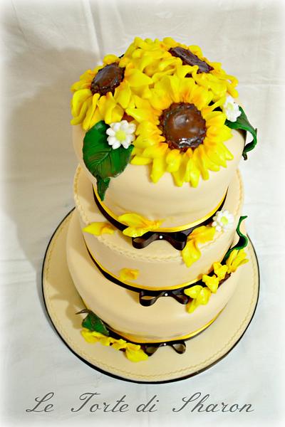 Sunflowers - Cake by LeTortediSharon