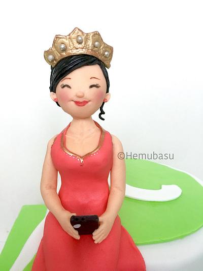 Whatsapp queen  - Cake by Hemu basu