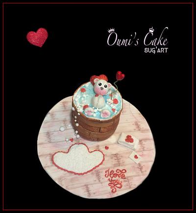 Valentine Cake - Cake by Cécile Fahs