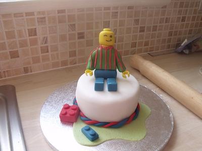 Lego Man Cake - Cake by Lisa