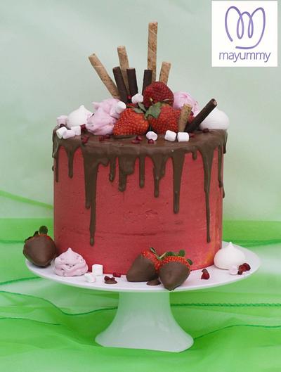 Summer strawberry mess - Cake by Mayummy