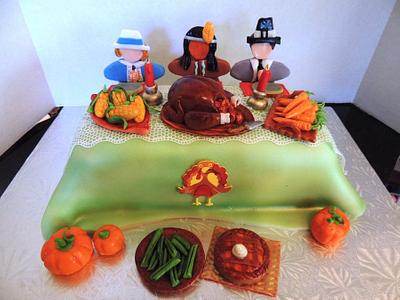 Giving Thanks! - Cake by Fun Fiesta Cakes  