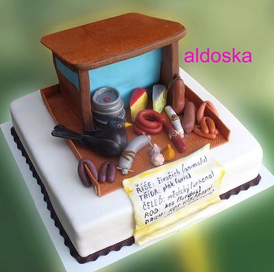 Omnivorous Blackbird  :-) - Cake by Alena