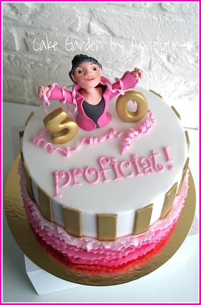 50th birthdaycake - Cake by Cake Garden 