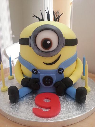 Minion cake - Cake by Lucy Dugdale