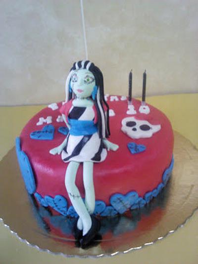 Monster High - Frankie - Cake by ItaBolosDecorados