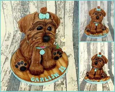 3D dog cake - Cake by Karen Dodenbier