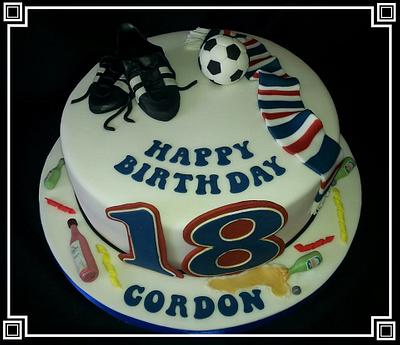 Football boots - Cake by Too Nice to Slice