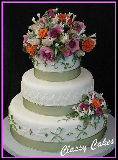 Sage - Cake by Classy Cakes By Diane